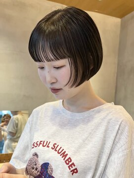 ニコ トウキョウ(nico TOKYO) ミニボブぷつっとボブショートボブ切りっぱなしボブ