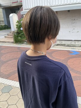 ルポ(rupo) グレージュ×マッシュショート