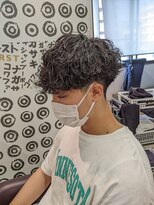 コワファーストナガサキシャンプーボーイ(COIFF1RST NAGASAKI SHAMPOO BOY)&nbsp;vマッシュ×波巻きスパイラルパーマ