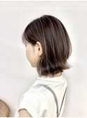ハイライトダブルカラーグレージュ