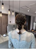 編みおろしアレンジ