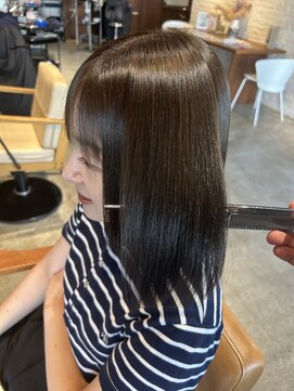 クラン バイ ナチュラル(clan by Natural) 髪質改善ストレート＊髪質改善カラー