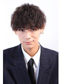 ゆるふわウェーブパーマ マッシュ