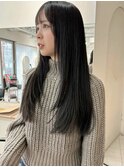 ◎韓国ヘアー顔周りレイヤーおくれ毛前髪長岡/新潟/宮関