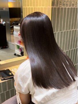 アンフィニー 仙台(ANFINI) 髪質改善トリートメント縮毛矯正似合わせカットフェミニンロング