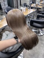 スリー 横浜(THREE)&nbsp;【sumire指名】ブリーチありダブルカラー＋髪質改善Tr