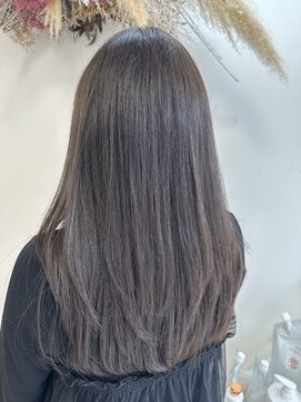 シルエット 美容室 【ブリーチなし】モカベージュ