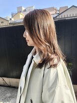 オラ ボーテ(Aura Beaute)&nbsp;ハイトーン外国人風アッシュブラウンワンカール