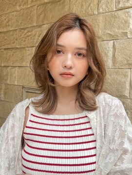 アース 北上店(HAIR & MAKE EARTH) ナチュラルウェーブボブ