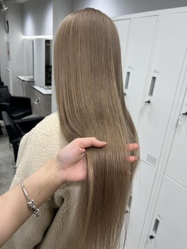 エイム(AiM) ミルクティーベージュ//中明度カラー/ブリーチカラー/艶カラー