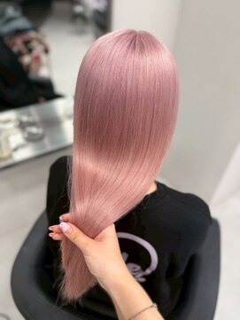 ベレーザシェルト(Beleza scelto) 13423ブリーチ＆ダブルカラー韓国レイヤーラベンダーピンク