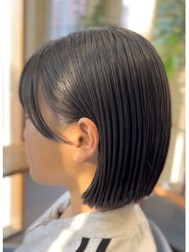 ココモ(cocomo) 切りっぱなしボブ(中学生)
