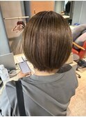 グレージュカラー・明るい白髪染め[豊見城・南風原]