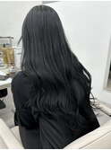 透け感のあるブルーブラック♪