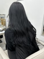 チグン(Jigun)&nbsp;透け感のあるブルーブラック♪