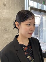 カケル(×.)&nbsp;カチモリ/韓国風/タイトアレンジ/お呼ばれアレンジ/タイトバング