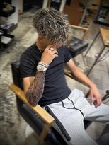 ウィンドバイシエルツイスト(WINDbyCIEL TWIST)&nbsp;ブラウンメッシュスペインカール