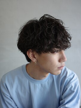 フィフス(fifth) 再現性高い波巻きスパイラルパーマ×刈り上げマッシュ