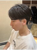 横浜ニュアンスパーマ毛流れセンターパートフェザーパーマ30代◆