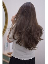 ダラ(DARA)&nbsp;【モテロング♪】アッシュベージュ×ゆるめカール