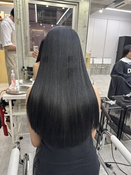 ディジョン(Dijon) 韓国顔まわりレイヤーカットグレージュオリーブベージュブラウン