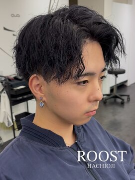 ルースト 八王子店(ROOST) ツイストスパイラルパーマ×シャドーブルー