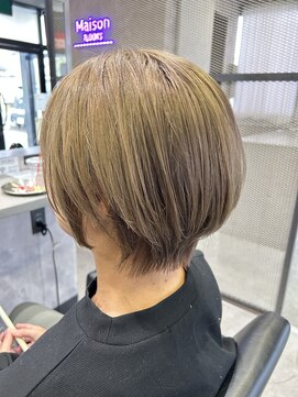 メゾンセブンルックス 宇都宮簗瀬店(Maison 7LOOKS) 王道ミルクティーショート！《平畑》