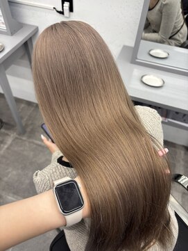 ペレ 栄店(PELE) クラゲヘアー/小顔に見せるヘア/ココアベージュ/栄