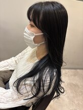 アナザーワールドココン(ANOTHER WORLD cocon)&nbsp;インナーブリーチ　ネイビーブルー