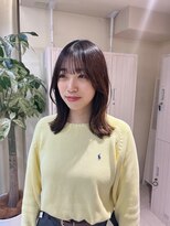 クラン 横浜(Clanc)&nbsp;小顔バランス◎ミディアムレイヤースタイル