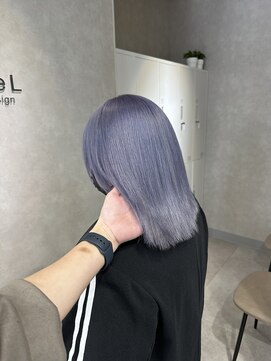 ジゼル 小倉(GiseL) ラベンダーグレージュ:ケアブリーチ
