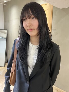 ローレン(LOREN) イメチェン/ホワイトブロンド/外ハネボブ/ワイドバング/栄/久屋