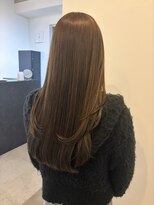 ルオラ(Luora) ブリーチなしダブルカラー×オリーブブラウン