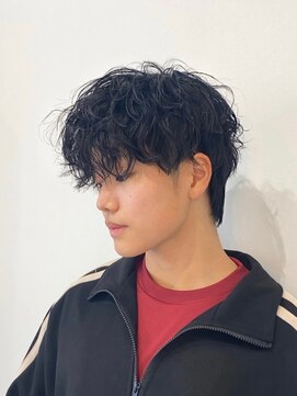 サロン(SALON) 大人黒髪×スパイラルパーマ　◇吉見限定◇