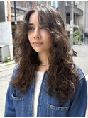 表参道 コテ巻き風パーマ デジタルパーマ レイヤードライパーマ