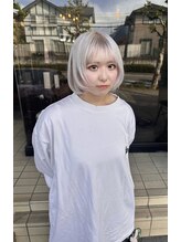 ダイス(Dice) ホワイトレイヤーボブ