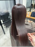 艶髪レッドブラウン【髪質改善 laia 吉祥寺 美容室】