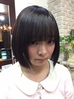 アクシス モア クオリティー フロム ノア(axis More quality from NOAH) 前下がりぱっつんブレンドボブ