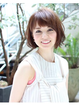 メイクス 表参道(MAKE'S omotesando) make's 手ぐしスタイリング　エフォートレスボブ２