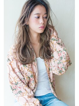 レイラバイアフロート 吉祥寺(Lila by afloat) 【レイラバイアフロート】バレイヤージュで透明感とろみカラー