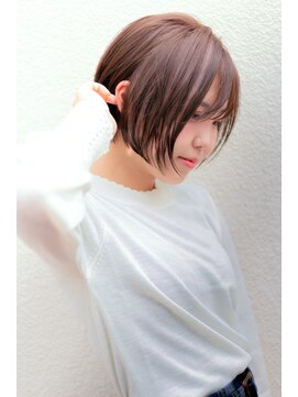 ヘアーロギア 栄店(hair LOGiA) ★hair LOGiA★　〇耳かけショートボブ