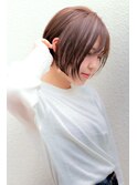 ★hair LOGiA★ 〇耳かけショートボブ