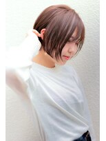 ヘアーロギア 栄店(hair LOGiA) ★hair LOGiA★　〇耳かけショートボブ