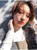 Lien☆ハンサムショート×ナチュラルアッシュブラウン 立川