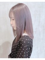 イル(ill)&nbsp;バイオレット　× グレージュ　ペールトーン　大須