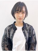ふんわりショート_クールショートピンクベージュボブルフ_27771