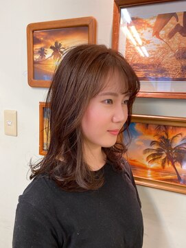 ピース トウキョウ(PEACE TOKYO) 柔らかさが売りの垢抜けミディアムスタイル