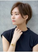 前髪長め大人ショート20代30代40代【AIN.表参道】川原大地