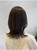 ダークオリーブグレージュカラー【髪質改善オージュアサロン】