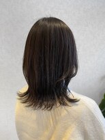 アン 溝の口(un)&nbsp;ダークオリーブグレージュカラー【髪質改善オージュアサロン】